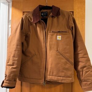 Carhartt Men's Brown Jacket - Size Small